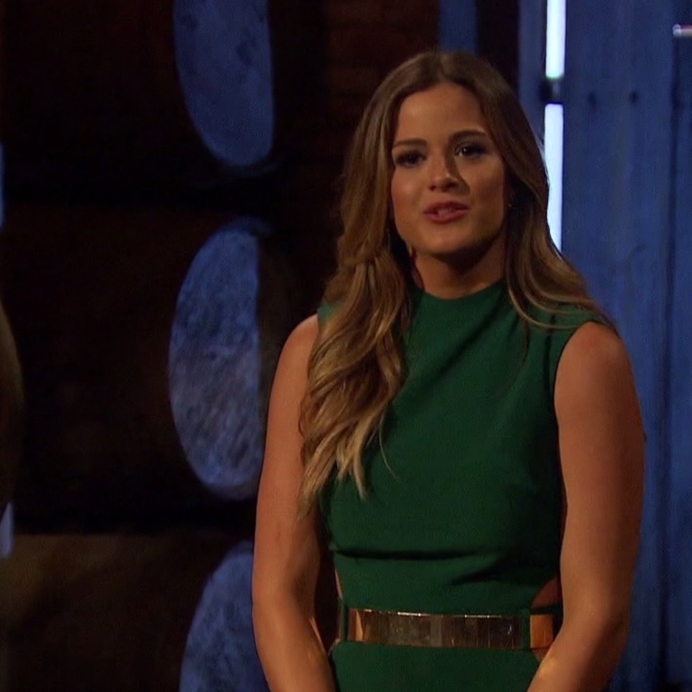 Ieena by Mac Duggal Worn by JoJo Fletcher (in black) on the bachelorette.